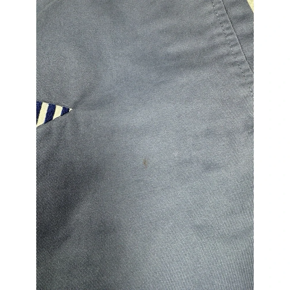Vineyard Vines Men 34x30 Blue Embroidered‎ Nautical Flag Club Pant
